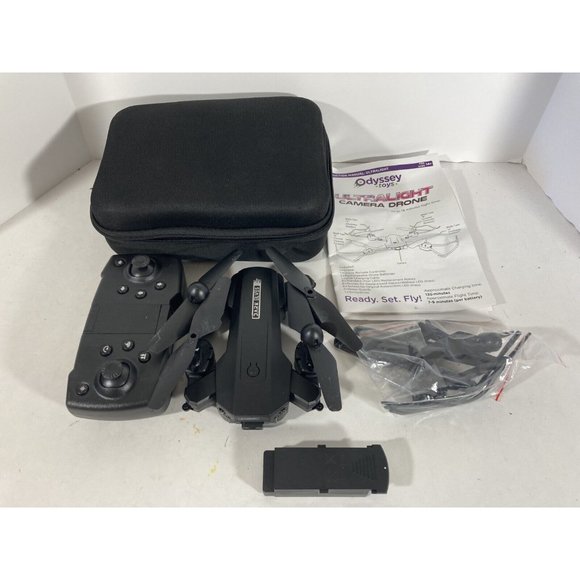 Odyssey Ultralight Camera Drone Comes With Two Extra Blades 4 Blade Shields Two - Picture 3 of 10